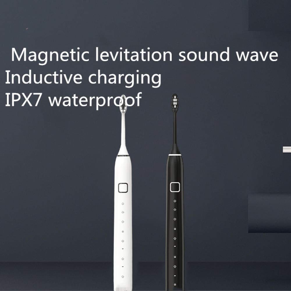 Electric Toothbrush Quiet,Sonic Electric Toothbrush,Ultrasonic Electric Toothbrush-White Panda,Electric Sonic Children's Toothbrush,Electric Toothbrush Quiet btzhy (Color : Panda Nero)