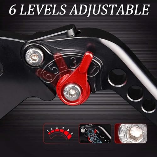 Leviers de commande moto CNC pour virées en Ducati Multistrada - 3