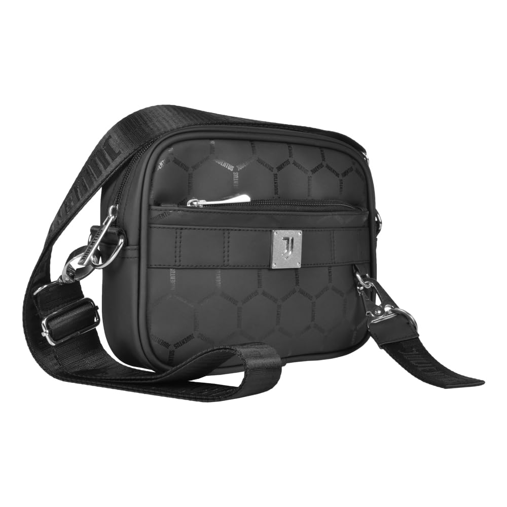 BORSELLO PU STAMPATO TRACOLLA REMOVIBILE Est.100% PU Int.100% PL 133422 JUVENTUS