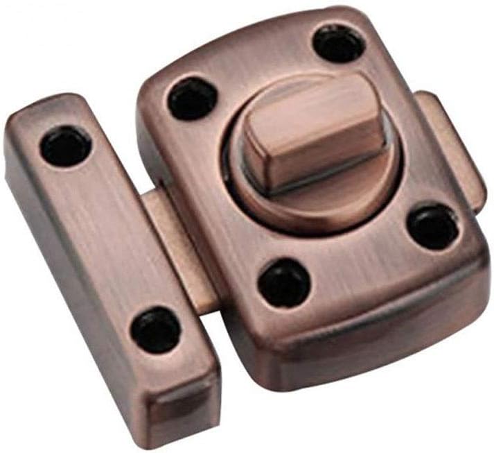 Universal Door Latch Gate Security Sliding Lock Bolt Zinc Alloy with Screws