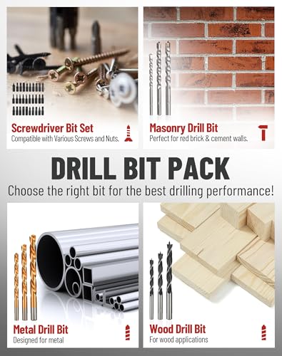 DCK 20V Brushless Hammer Drill Kit