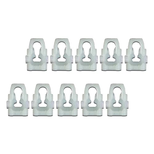 CHEDA Clips de moldura para cinturón de puerta de guardabarros laterales compatibles con Dodge Ram 1977-1990 10 unidades