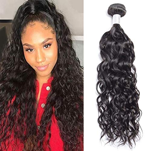 Malaysian Water Wave 1 Bundle Virgin Hair and Unprocessed Human Hair Extensions 22 inch …