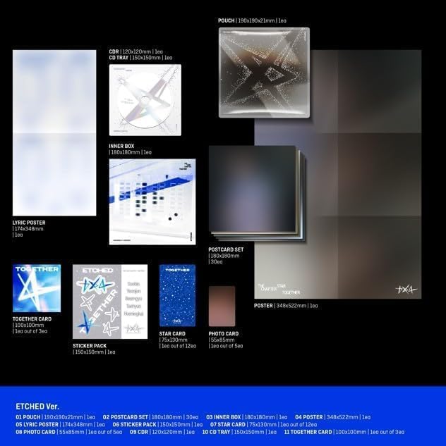 TXT [TOMORROW X TOGETHER] : THE STAR CHAPTER : TOGETHER [Standard