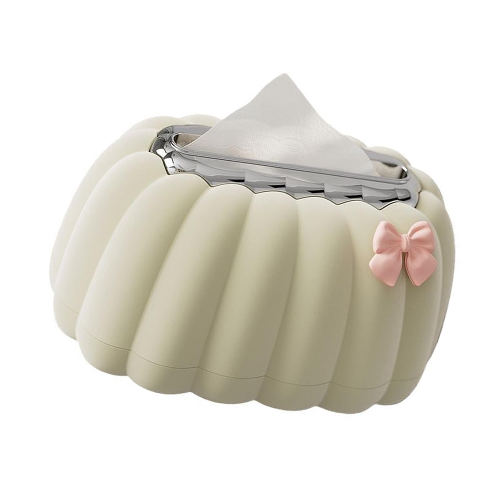 Pumpkin Themed Tissue Dispenser Tight Light Weight for Bedroom or Work Space Modern Household Tissue Dispenser