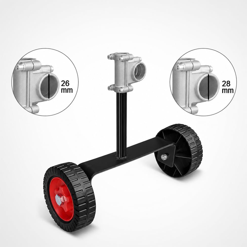 Roues Support Débroussailleuse pour STIHL FS 160 2016-2026, Accessoires Support À Deux Roues sur Support Auxiliaire Portable