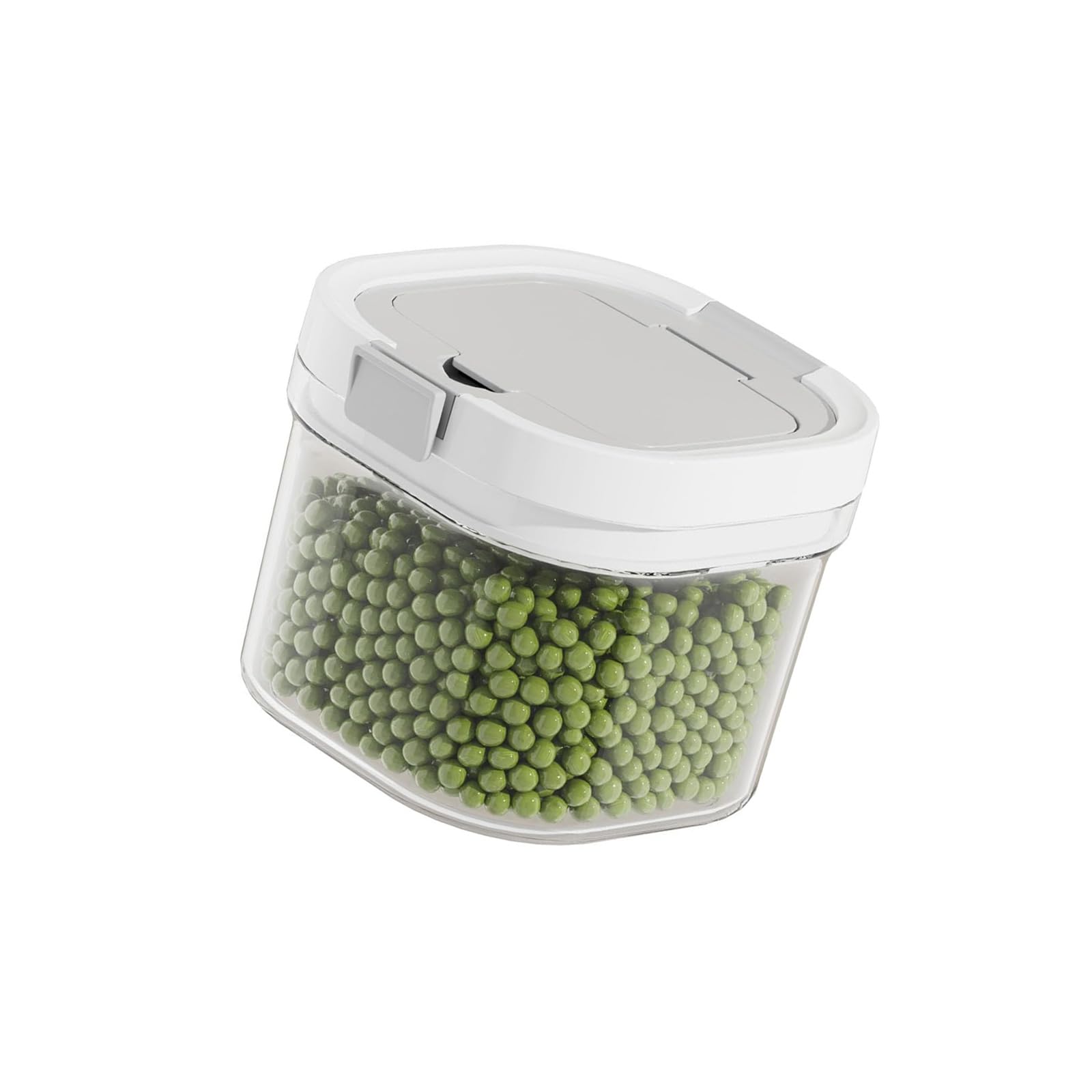 Tsophreniq Storage Container with Builts in Spoon for Dry Food Kitchen Organization and Easy Access Dry Food Storage Containers