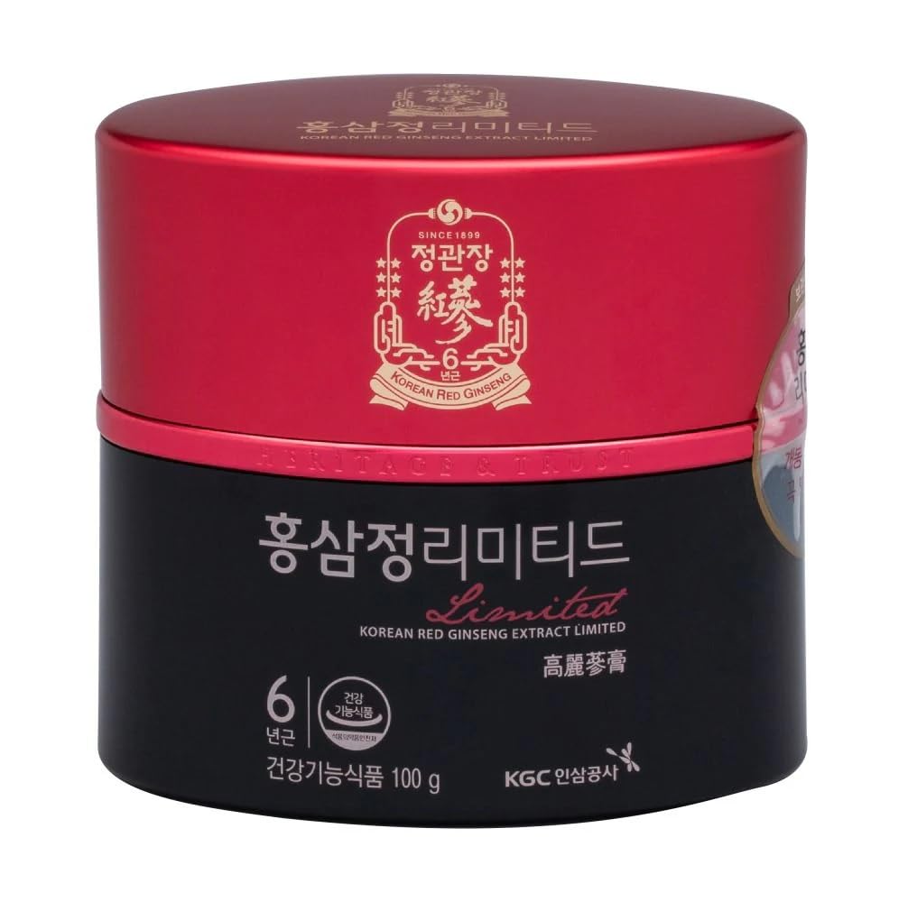 JUNG KWAN JANG Korean Red Ginseng Extract Limited 100g Jar Ginseng Supplement Ginseng Tea Energy Boost Stamina Immune