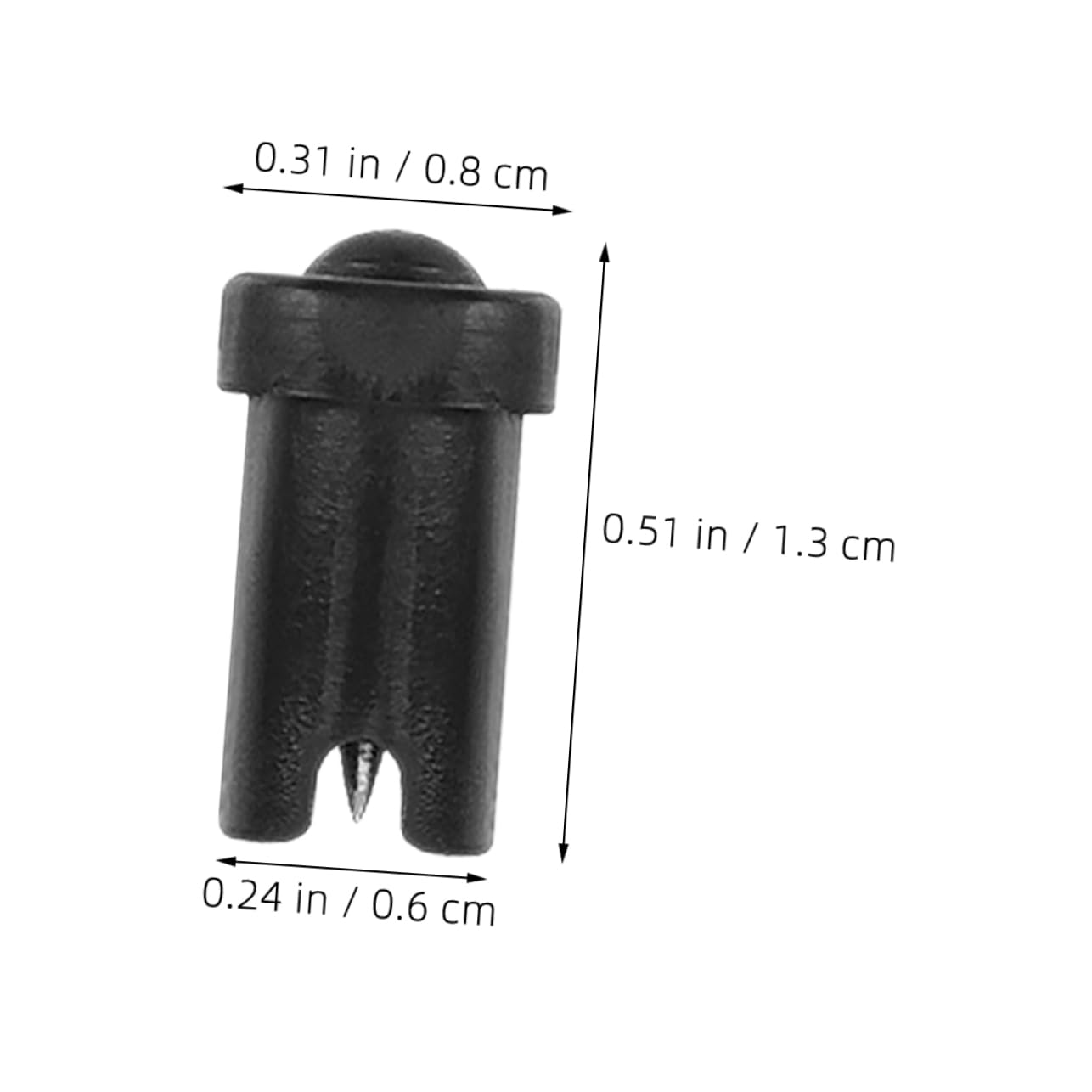 FRCOLOR 60pcs Lash Extension Supplies Blocking Needles Bottle Pins Eyelash Glue Bottle Nozzle Replacements