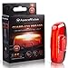 Bike Tail Light USB Rechargeable by Apace - Super Bright 100 Lumens LED Bicycle Rear Light Easily Clips on as a Red MTB Taillight for Optimum Cycling Safety
