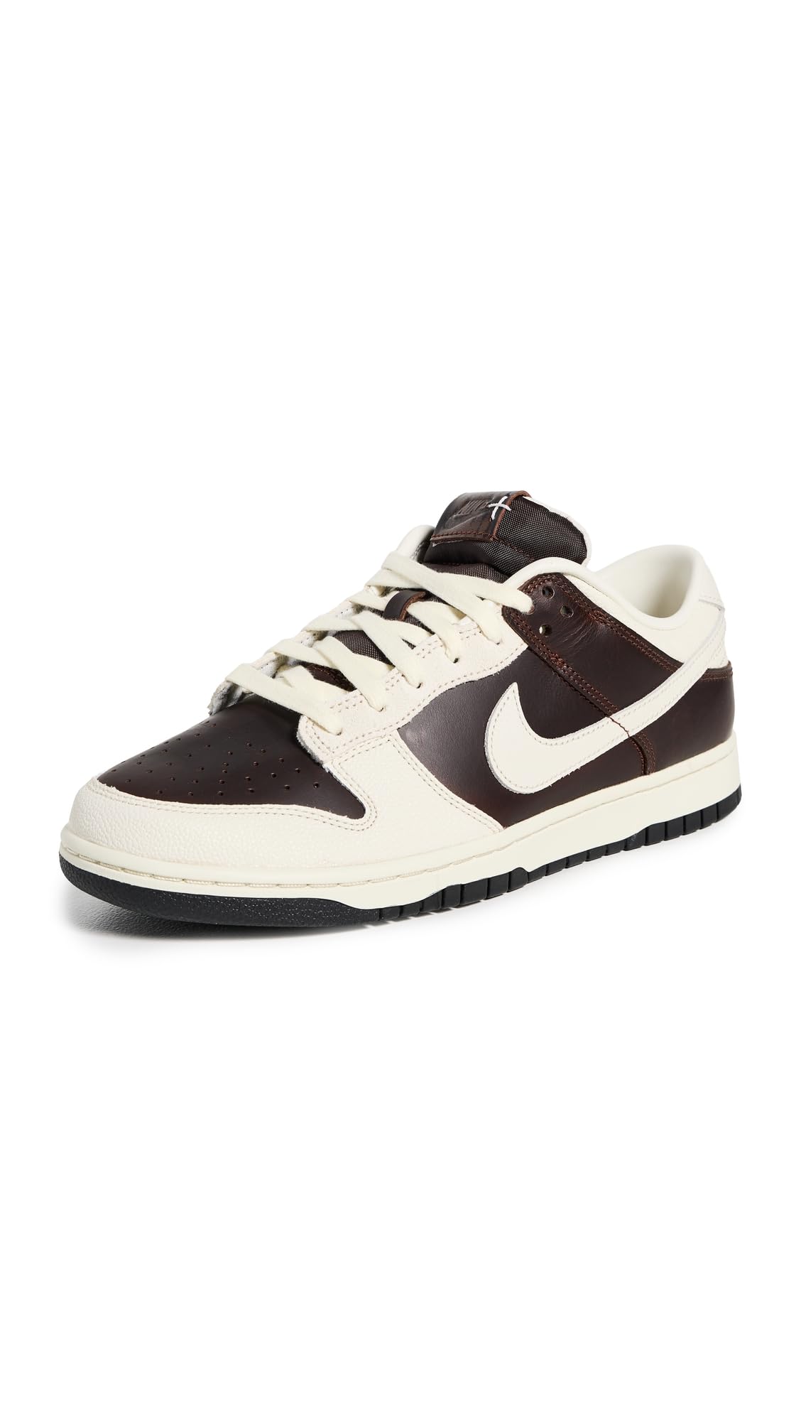 Retro Men's Nike Dunk Low Shoes in Fauna Brown/soft Pearl-soft Pearl-black