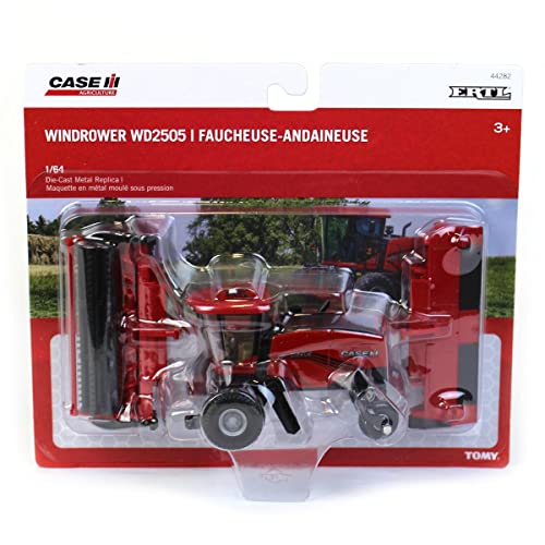 ERTL 1/64 Case IH WD2505 Windrower con accesorios miniatura 7