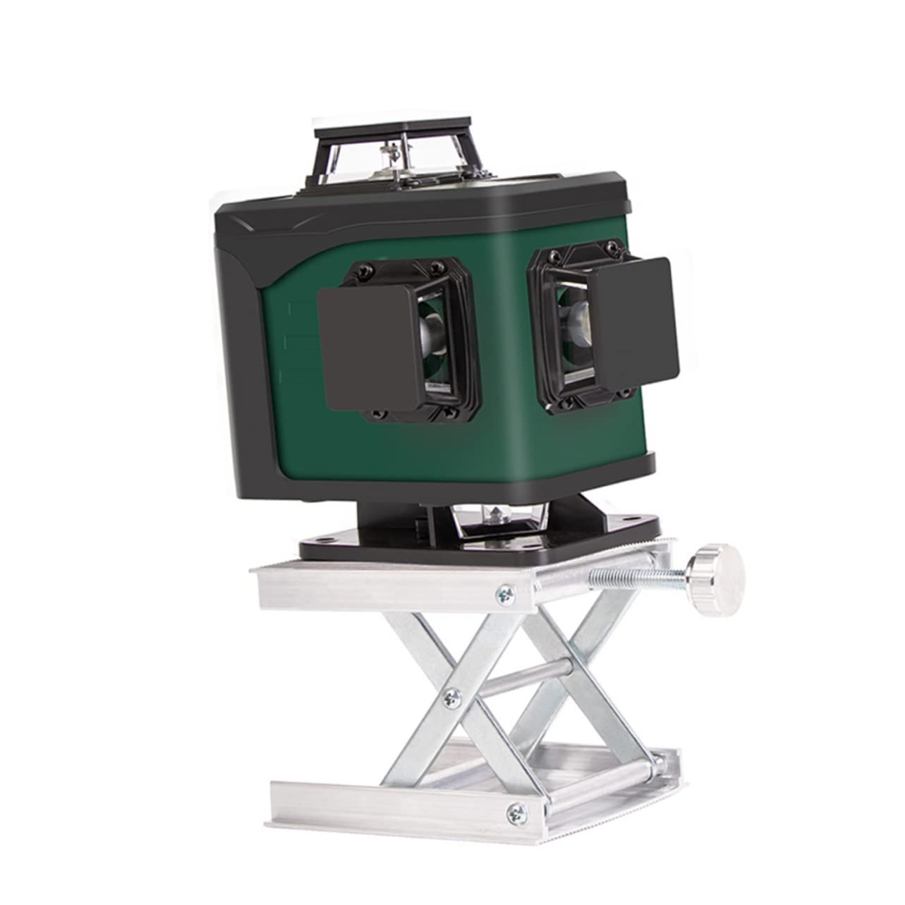 JECOMPRIS 1pc Aluminum Alloy Height Adjustable Lifting Stand Adjustable Stand for Level Instrument Adjustable Height Lift Bracket Metal Lift Bracket Silver