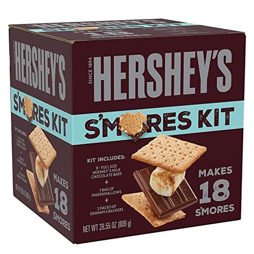 Hershey's S'mores Kit 18 S'mores Net Wt 28.55 Oz