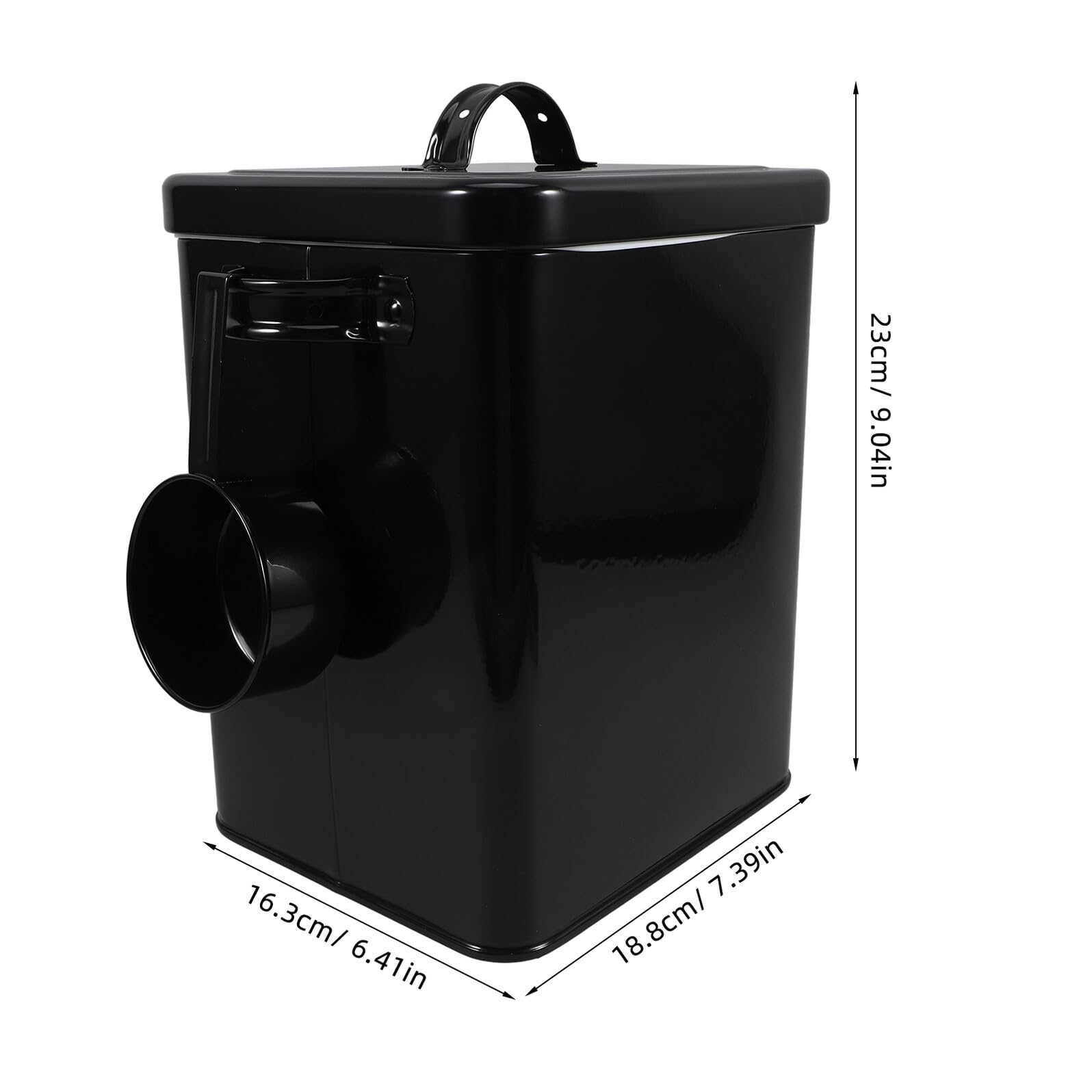 TOYANDONA Contenedor de Almacenamiento con Tapa Hermética Recipiente para Harina de Arroz Contenedores para Alimentos de Cocina para Almacenar Mantequilla Azúcar Harina Granos y Otros Alimen