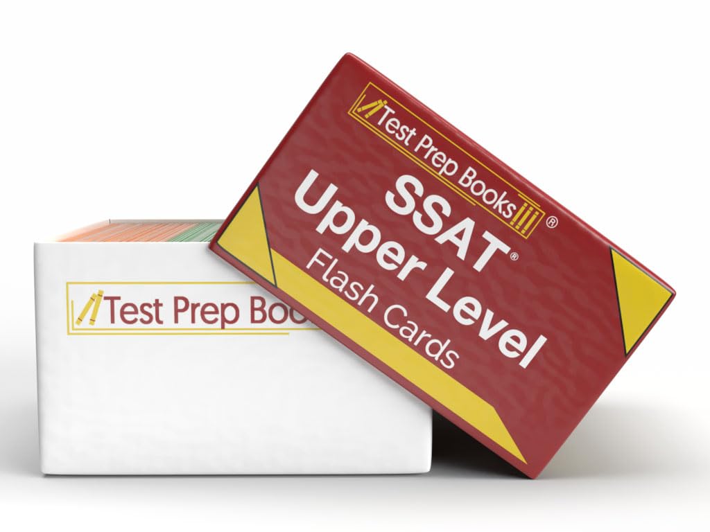 Amazon.com: SSAT Upper Level Prep Study Cards 2026-2027: SSAT