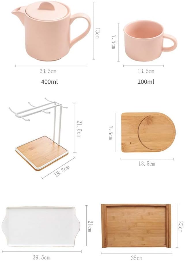 Espresso Cups Set Simple Style Home Afternoon Tea Cup Creative Fruit Tea Ceramic Cup Coffee Cup Tea Cups and Saucers Set (Color : A
