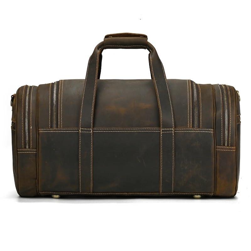 Large Men's Handbag Vintage Luggage Bags Carry on Male Big Travelling Duffle Bags Weekender Bags4