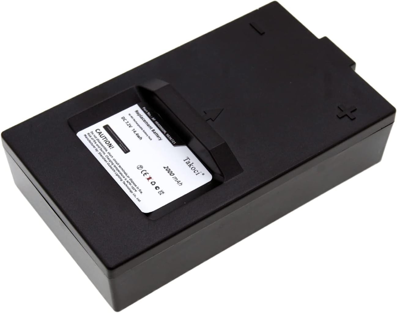 Replacement Battery for 804572, 9836713, 9836721, FUA 41,Hiab XS Drive, Hiab Olsberg, Hiab Hi Drive 4000, Hiab 2055112 Remote Control 2000mAh