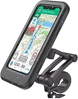 Suporte Celular Bike Moto Bicicleta para Guidão Prova D'água Universal Impermeável Antiqueda Antifurto
