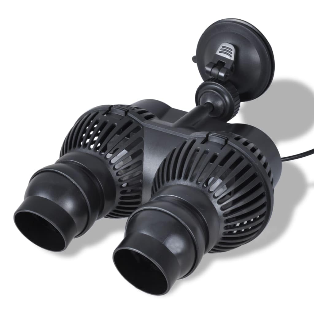 Wave Maker pompa przepływowa, 12000 l/h, 24 W, obracana o 360 stopni, przyssawka, filtr wewnętrzny, filtr zewnętrzny, do akwariów, do akwariów słodkich i słonych