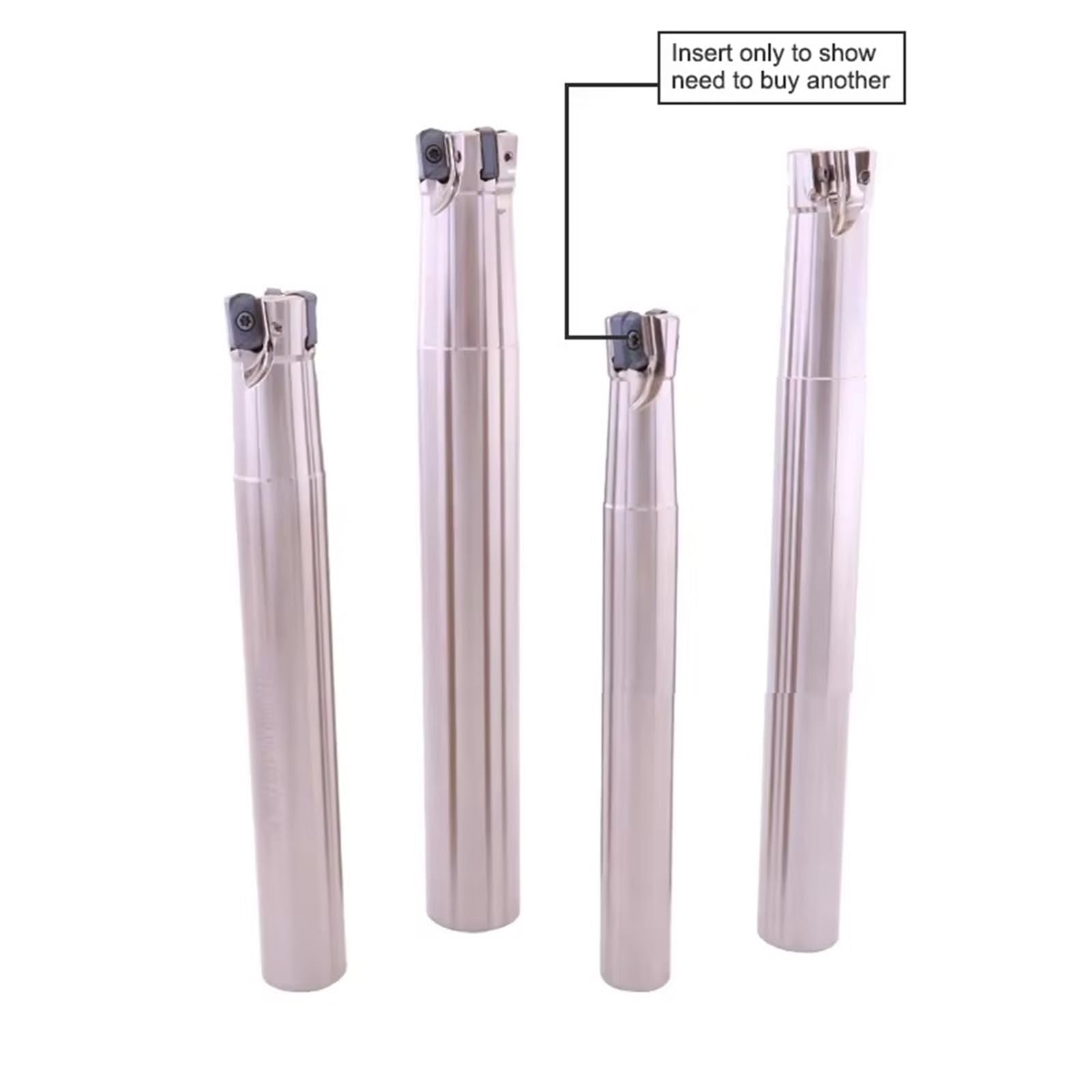 Herramienta De Fresado Torno CNC HSS, Barra Cortadora Alimentación Rápida EXN03R 20mm Alto Herramientas(EXN03R26D25d150L4T)
