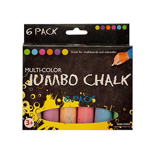 Jumbo Chalk (pack Of 6)