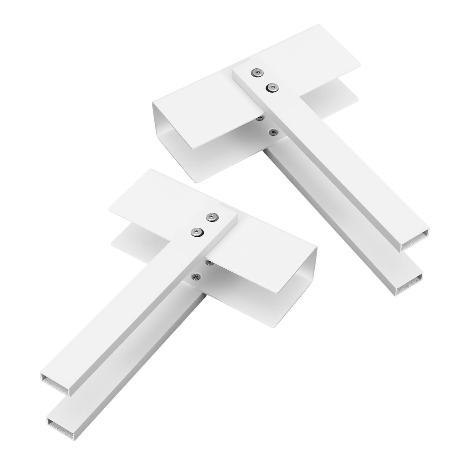 VILLCASE 2 Piezas Cerradura para Puertas Infantiles de Acero Inoxidable Diseño Doble Cierre Seguro para Armarios y Puertas Dobles Fácil Instalación y Portátil de Unidades