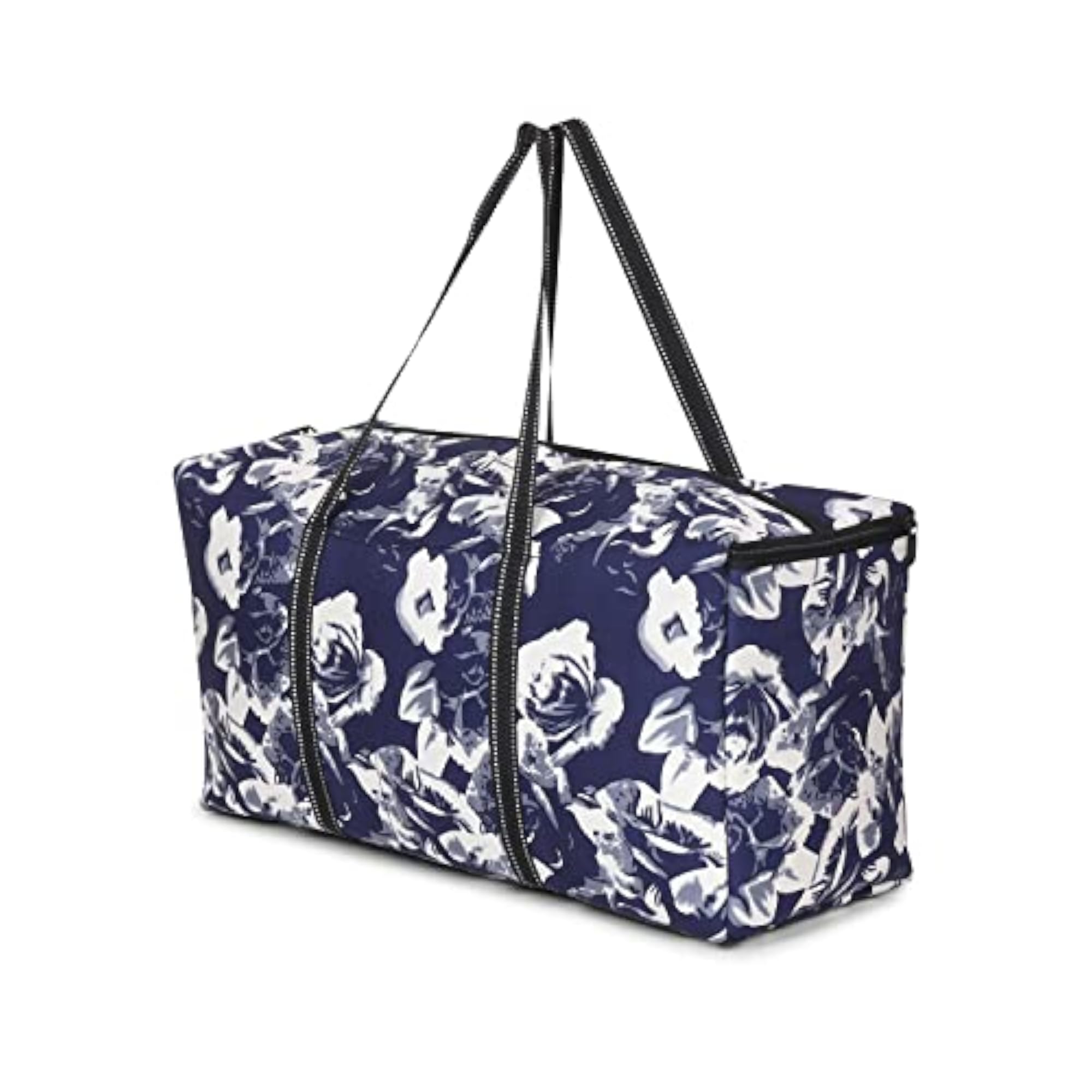 Blue Travel Duffles Luggage Bag, Handmade