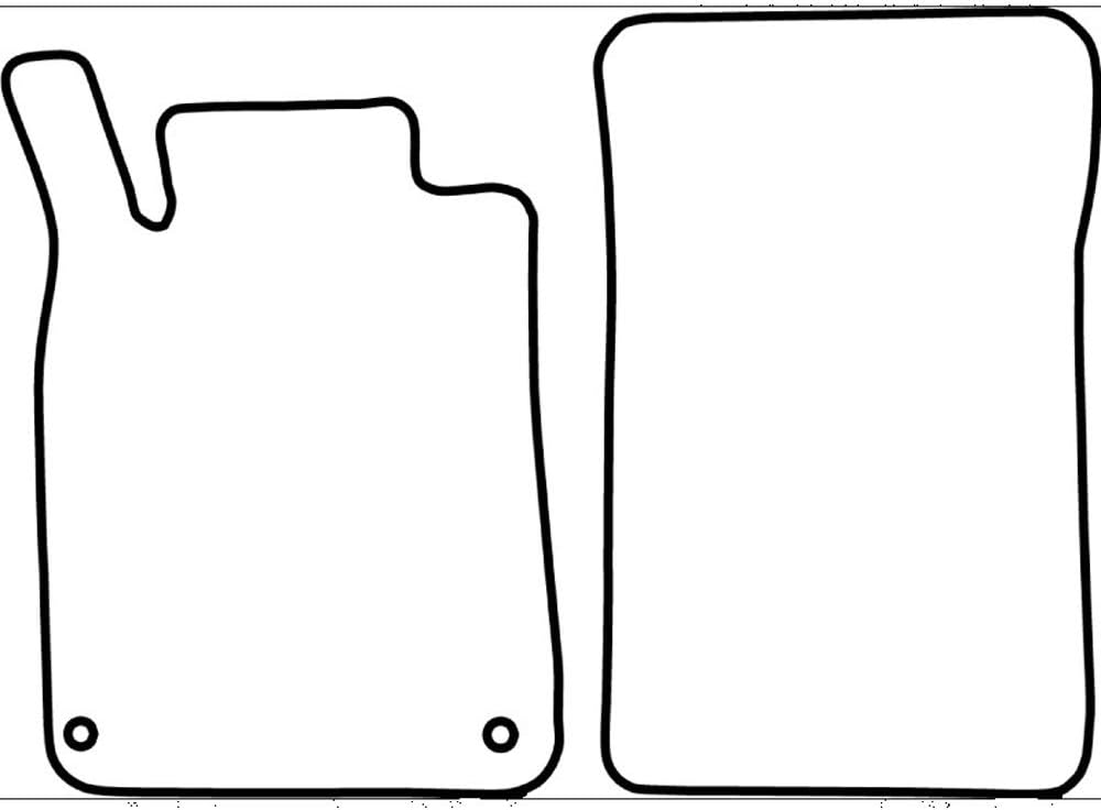 AUTO-STYLE AutoStyle Set velour car mats compatible with Chrysler Crossfire 2002-