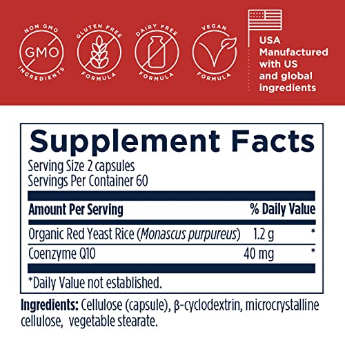 Designs For Health RYR120 Ryr Synergy - Red Yeast Rice Supplement thumb #3