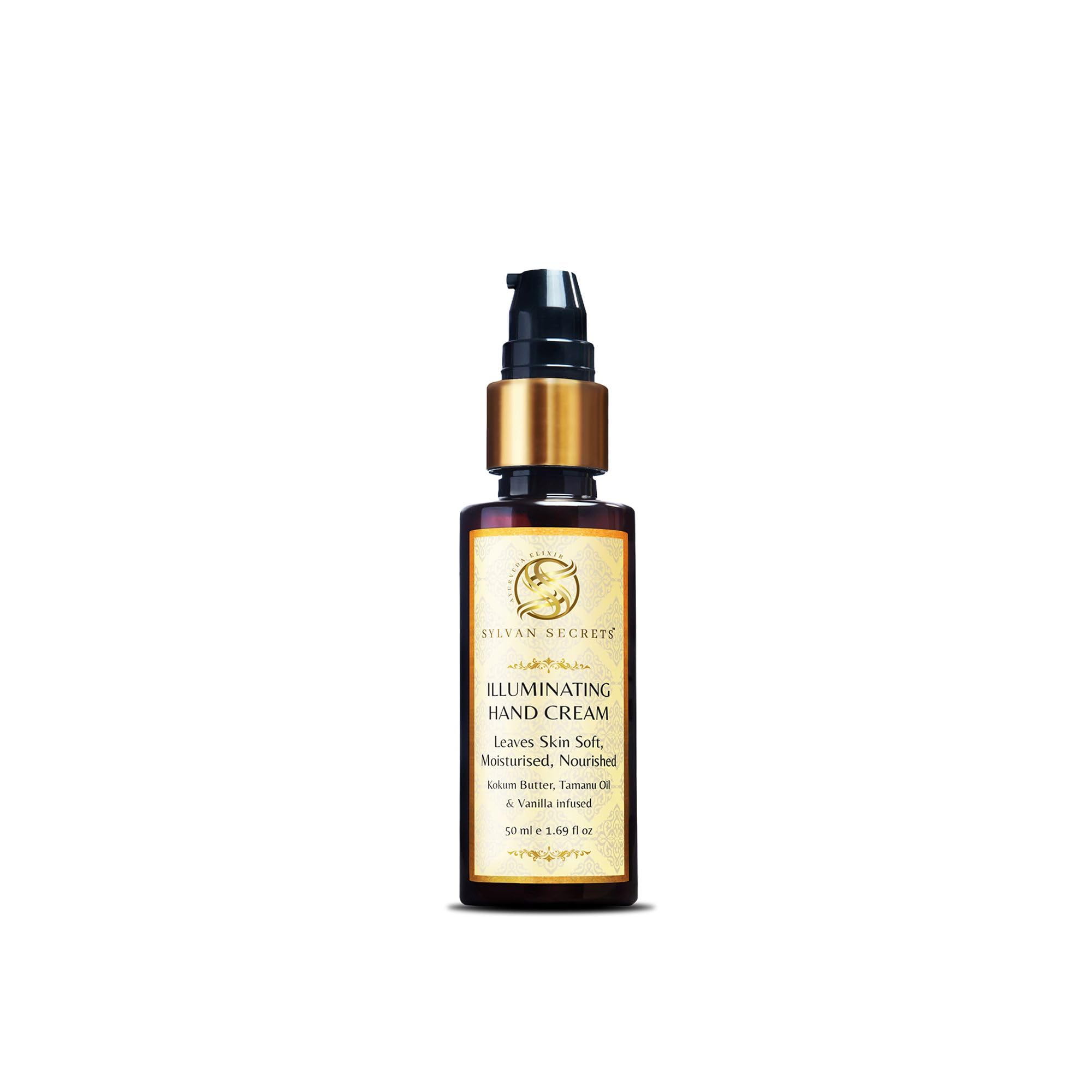 Sylvan Secrets Illuminating Hand Cream with Kokum Butter, Vitamin-E, Kesar Provides Deep Moisturising & Nourishment Leaves Skin Soft | 50 ml-image-38