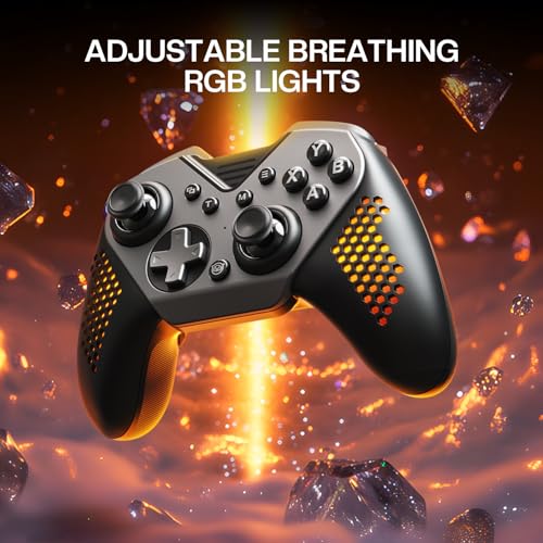 8. Bild von NYXI Flexi Wireless PC Controller - Hall Effect Sensing Joystick, Hall Analong Triggers, Interchangeable D-pad&Left Joystick, Adjustable Turbo/Vibration, Mppable Back Buttons for PC/Switch/iOS/Android