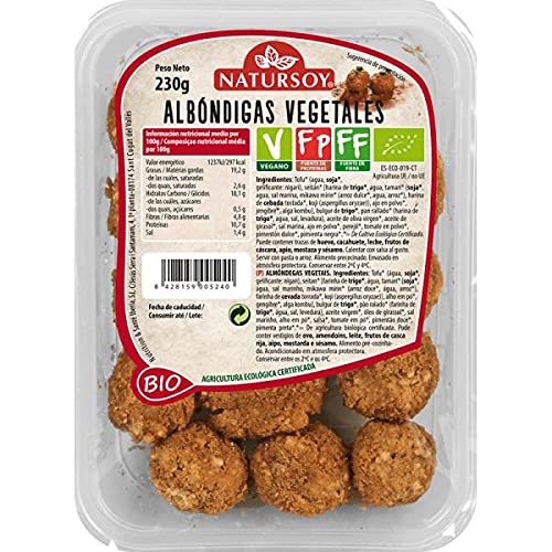 Albóndigas Vegetales Natursoy
