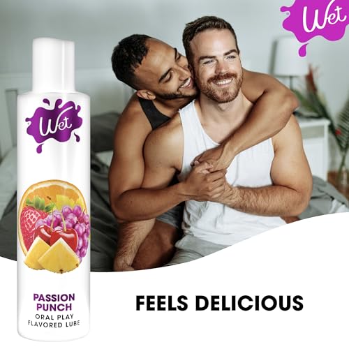 Image of Wet Passion Punch Edible Lube, Condom Safe, Sugar-Free, 9 Fl Oz