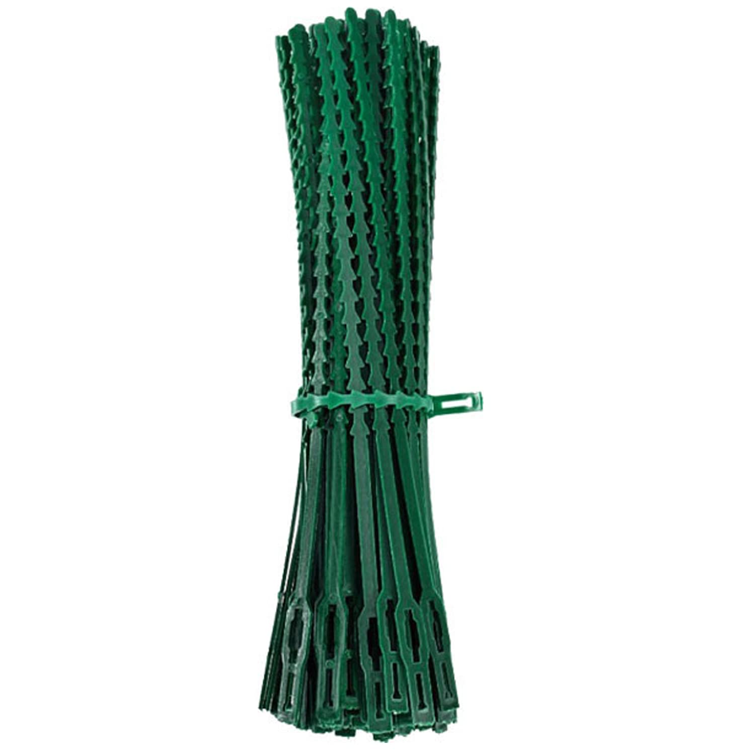 Treki 150pcs 230mm Attaches de Plantes Réglables de Jardinage Attaches Réglables Serre Câbles Lien de Serrage en Plastique Réutilisable pour Vertes Arbustes Jardinage Bricolage Maison Bureau