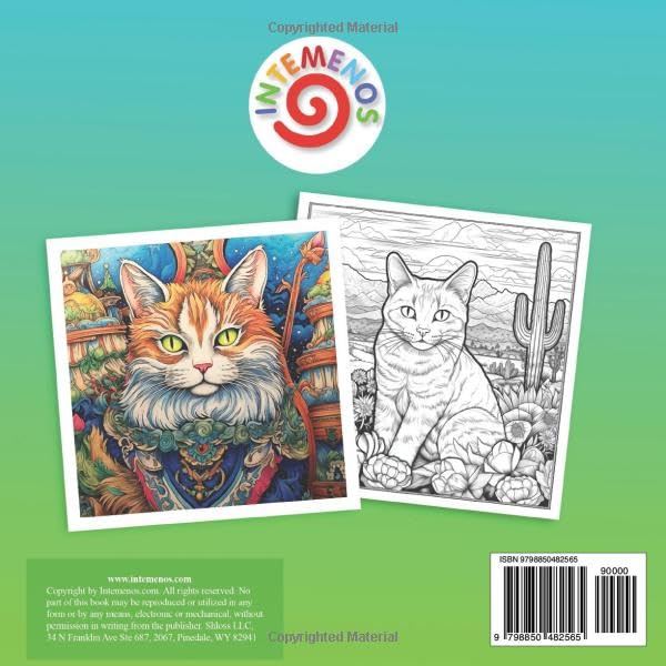 Miniatura 2 de Cat Wisdom in Colors Cat-Inspired Coloring Book for a Serene Life with Thought-Provoking Cat Quotes