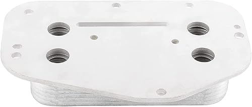 Miniatura 3 de MYSMOT 55355603 Enfriador de aceite de motor para Chevrolet Aveo 2009-2011 L4 1.6L Cruze 2010-2014 L4 1.8L Sonic 2012-2015 L4 1.8L Pontiac G3