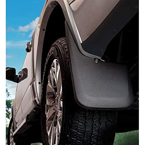 Image of Husky Liners Husky Front Mud Guards | 2021-2023 Ford F-150 Raptor Super Crew Cab, Black, 2 pc. | 58531
