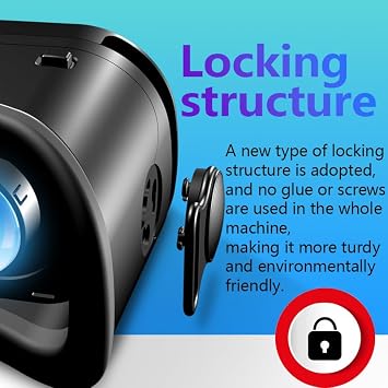 VR Headset for iPhone and Android, 3D Virtual Reality VR Glasses With blue lights for VR Games Movies & Video, Support 4.7-7.0”phone for Kids & Adults with Remote Controller