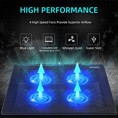 Laptop-Cooling-Pad-ChildlyChoicely-Laptop-Cooler-Portable-Slim-Quiet-Laptop-Notebook-Cooler-Cooling-Pad-Stand-with-4-Fans-Fits-up-to-156-inches
