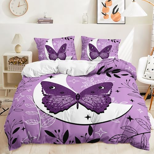 Parure de lit 3 pièces 3D 210x210 cm avec 2 taies d'oreiller #9