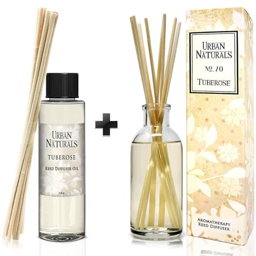 Urban Naturals Difusor de Varillas y Recarga Tuberose 4 oz