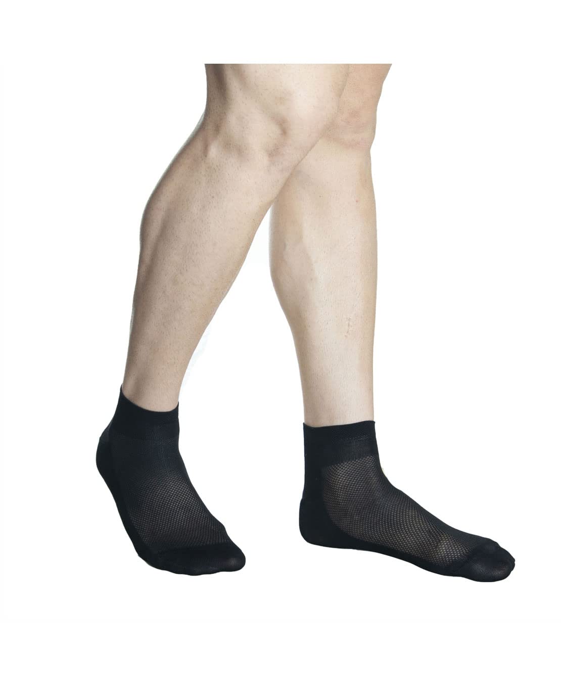 Renato Balestra linea Jeans - 6 Paia Calzini alla caviglia unisex per uomo e donna in cotone filo di scozia traspirante mod. Traspir