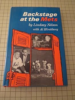 Hardcover Backstage at the Mets - New York Mets Baseball Book