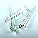 Sun Cling® 100mm Ox Leg Icicle Crystal Prisms,Pack of 10