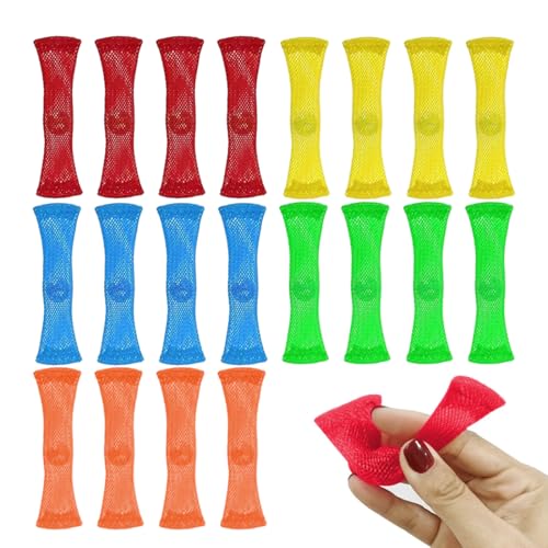 20 Stück Drehspielzeug, Weiches Perlenziehspielzeug, Silikonspielzeug, Drehmurmelspielzeug