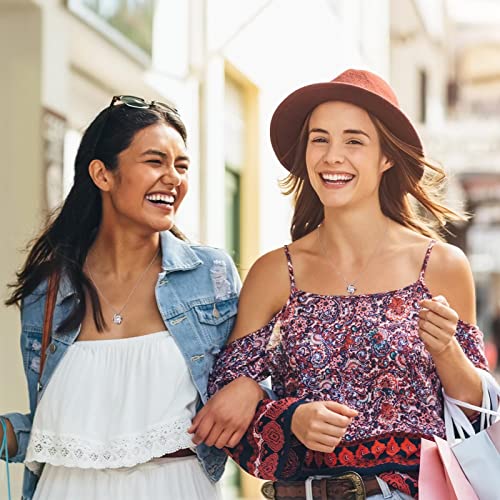 Gifts for Women, 14K White Gold Plated Dainty Love Knot Necklace for Women Grandma Aunt Stepmother Sister Mom Gifts Jewelry Mothers Anniversary Jewelry Gifts for Women Birthday Unique Necklace4