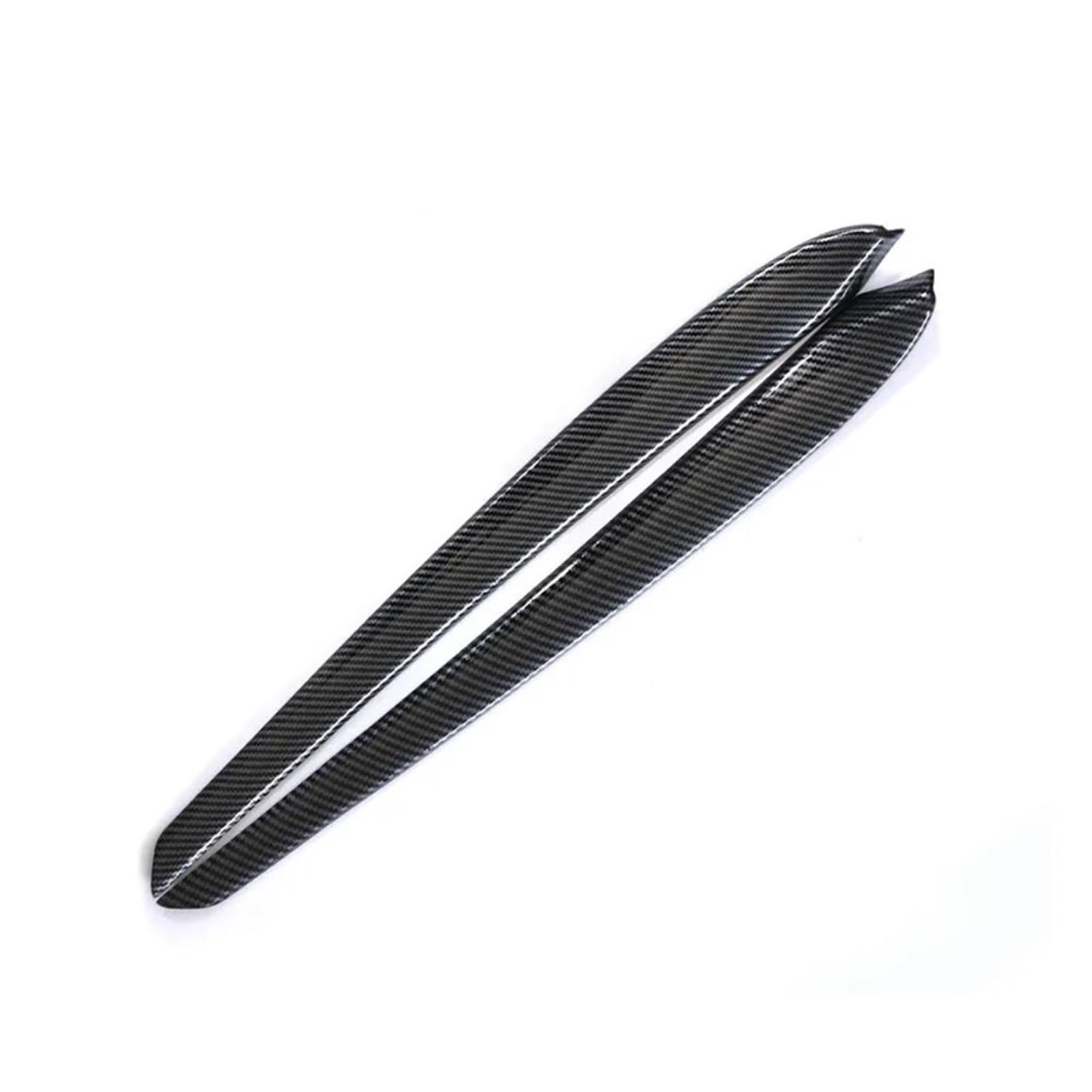 Car Interior Stickers for Tesla for Model 3 2023 Carbon Fibre Car Center Console Accessories Dashboard(Bright Carbon Fiber)