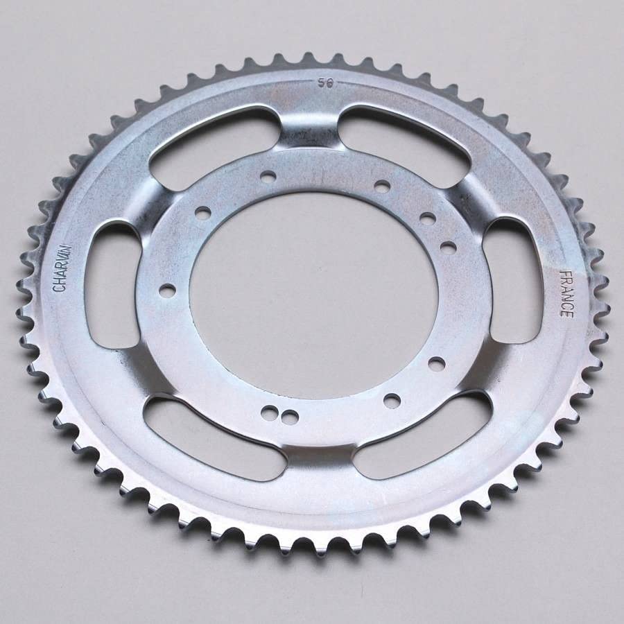 Couronne Adaptable MBK 51 Roue Alu Grimeca 56 Dts (Alesage 98Mm) 10 Trous